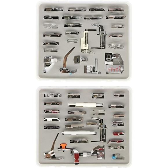 52pcs Sewing Machine Sewing Foot Presser Foot Presser Feet Set with Manual - Picture 2 of 7